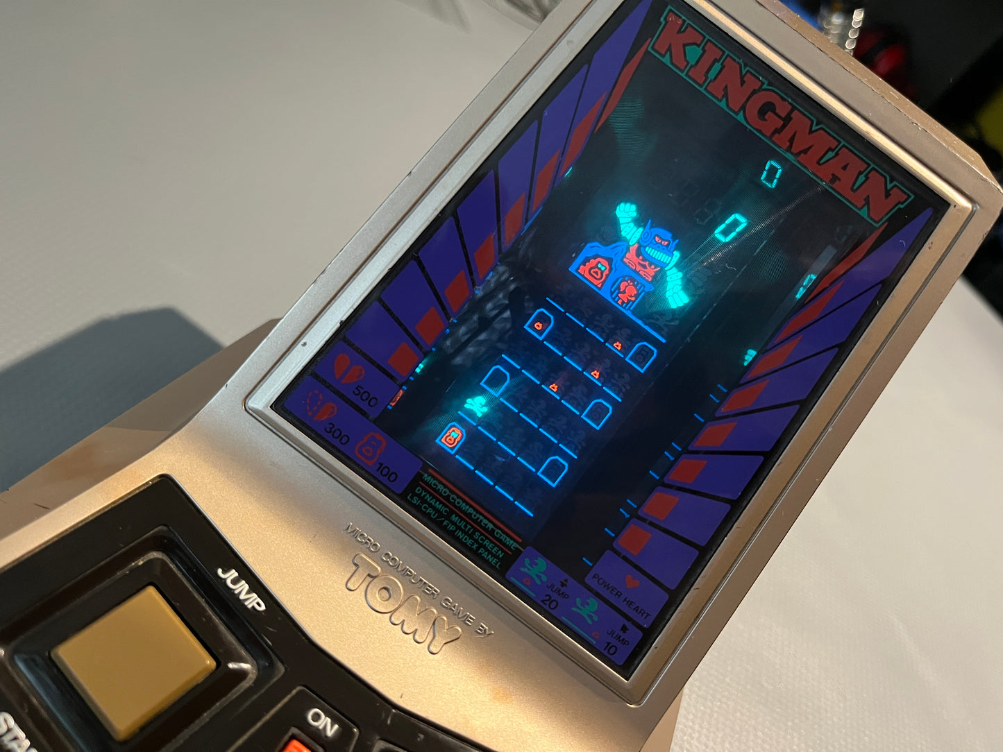 Tomy Kingman VFD Game Tabletop Arcade Donkey Kong