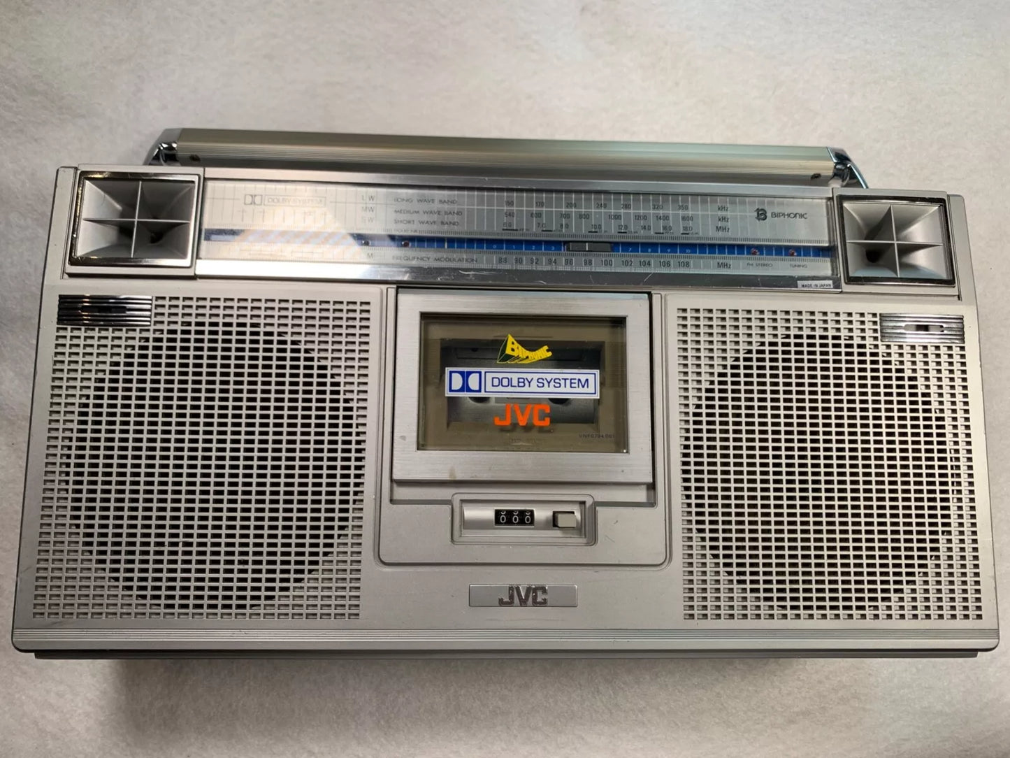 JVC RC-656 Radio Cassette Boombox