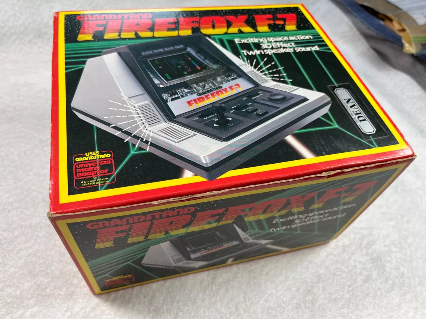 Firefox F-7 Grandstand Tabletop Electronic Game Boxed with Instructions