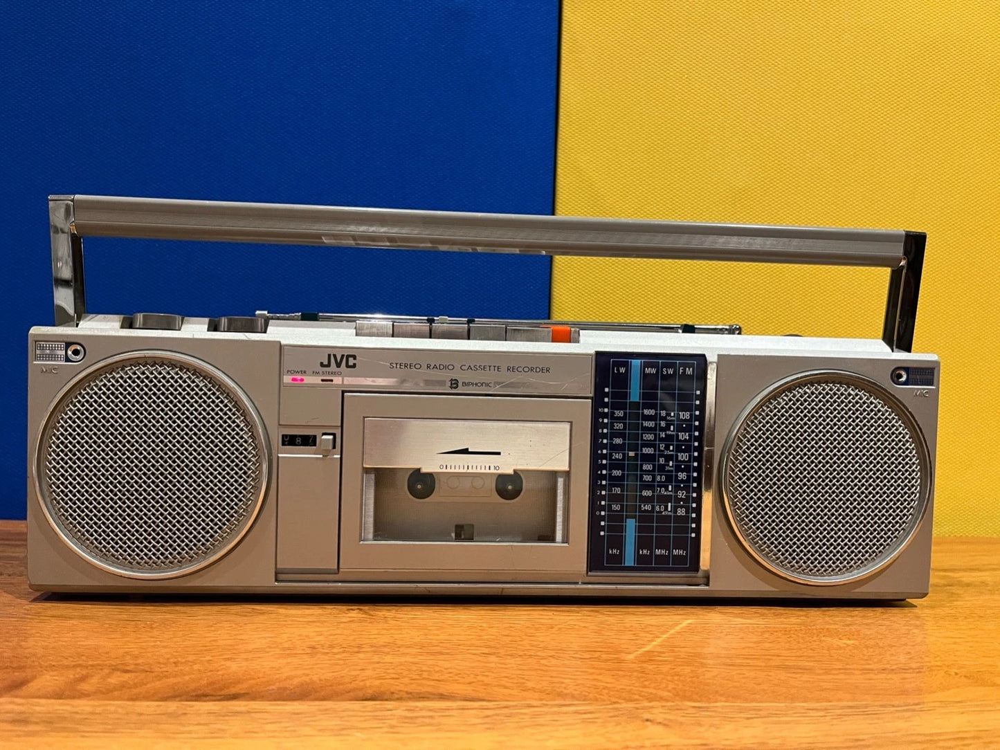 JVC RC-S40LB Boombox, Radio Cassette Recorder