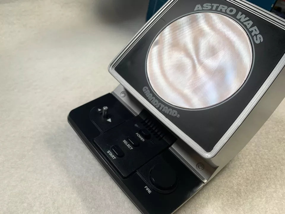 Astro Wars Grandstand Tabletop VFD Game Boxed with Instructions