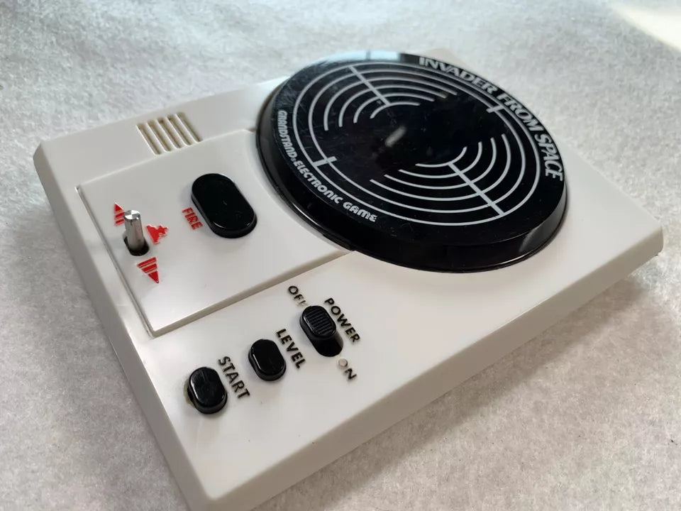 Invader From Space Grandstand VFD Handheld Electronic Game Boxed