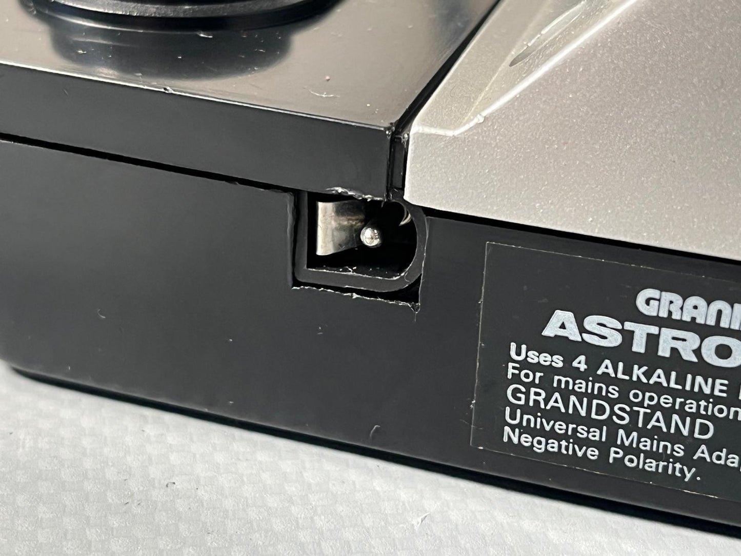 Grandstand Epoch VFD Game DC Input Jack Astro Wars Firefox etc