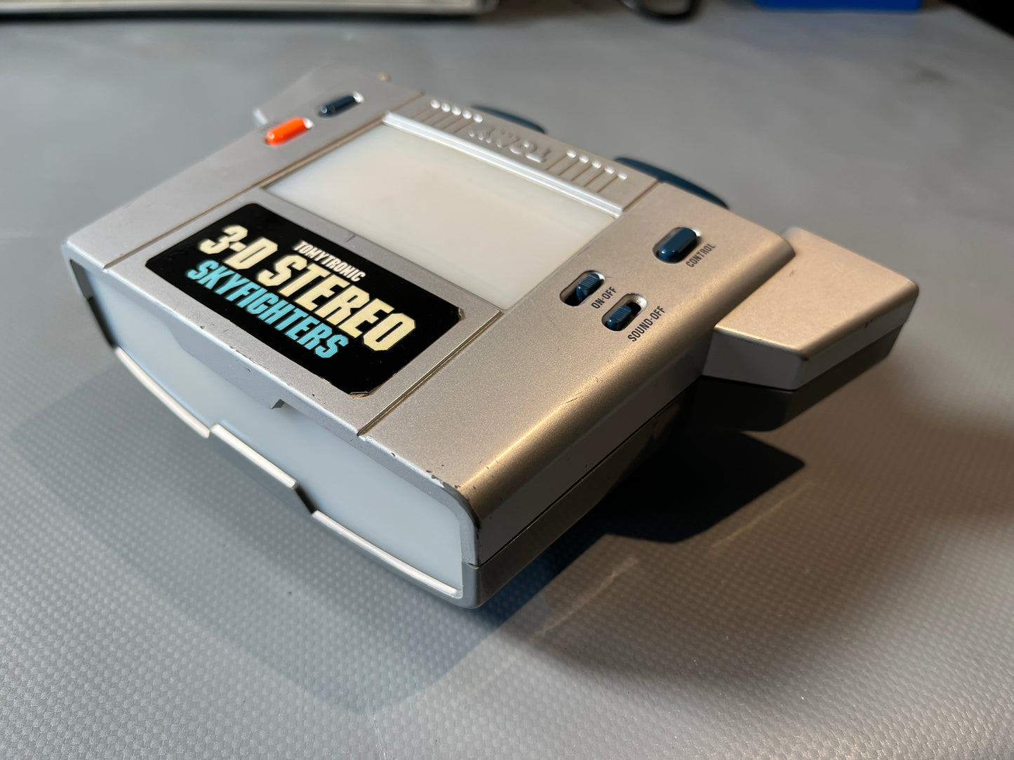 Tomytronic 3D Stereo Skyfighters  Electronic Handheld Game