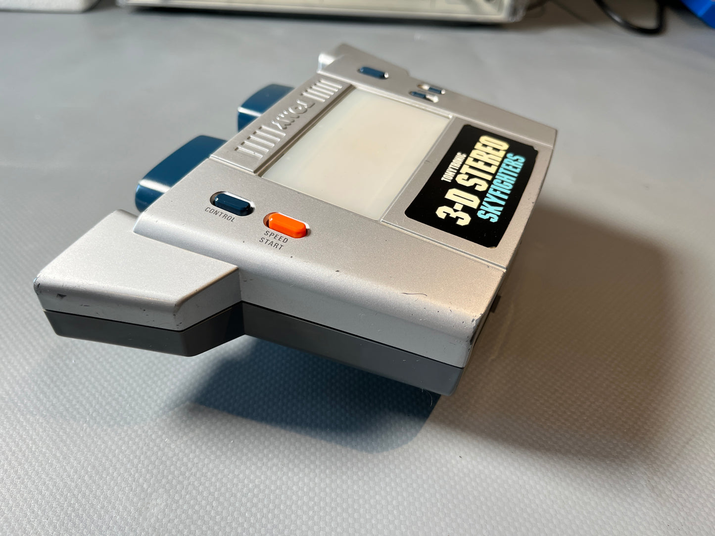 Tomytronic 3D Stereo Skyfighters  Electronic Handheld Game