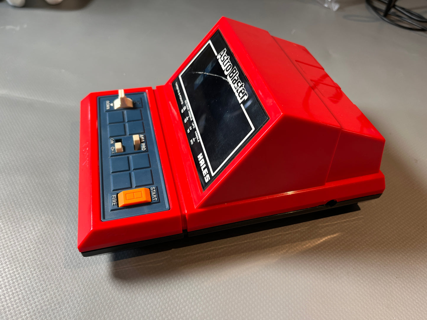 Tomy Hales Astro Blaster VFD Tabletop Game