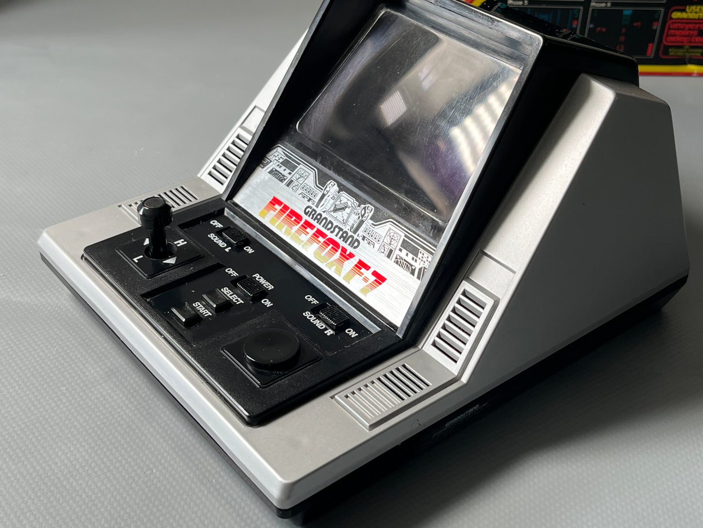 Grandstand Firefox F-7 Vintage Tabletop Game Boxed