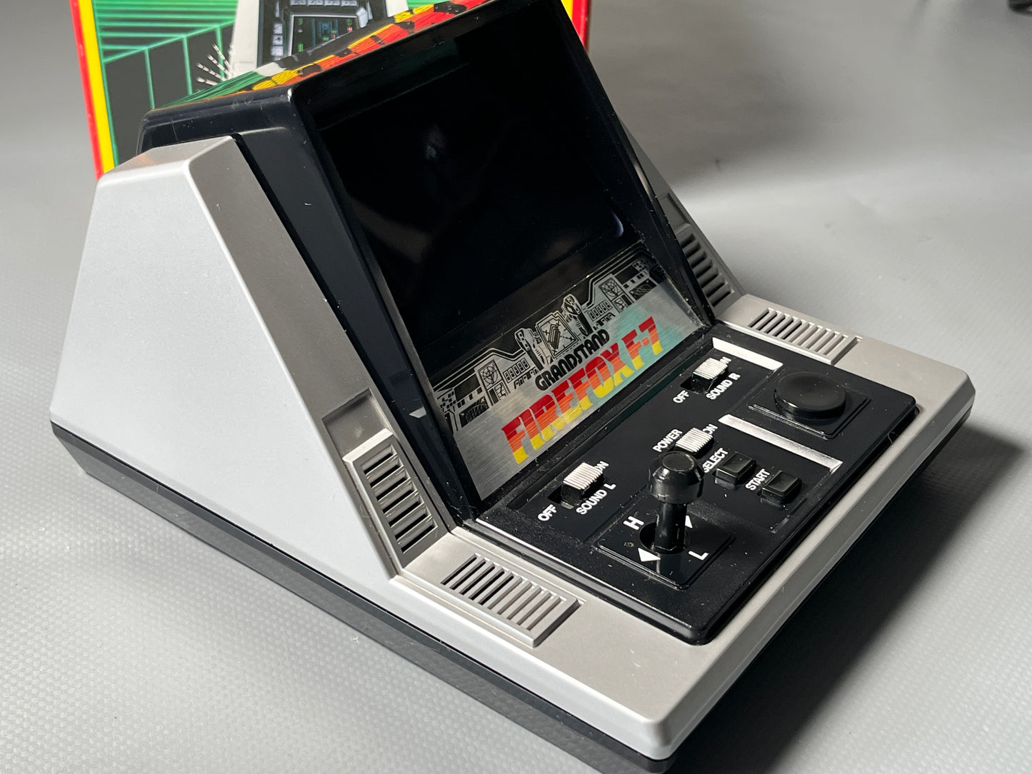 Grandstand Firefox F-7 Vintage Tabletop Game Boxed