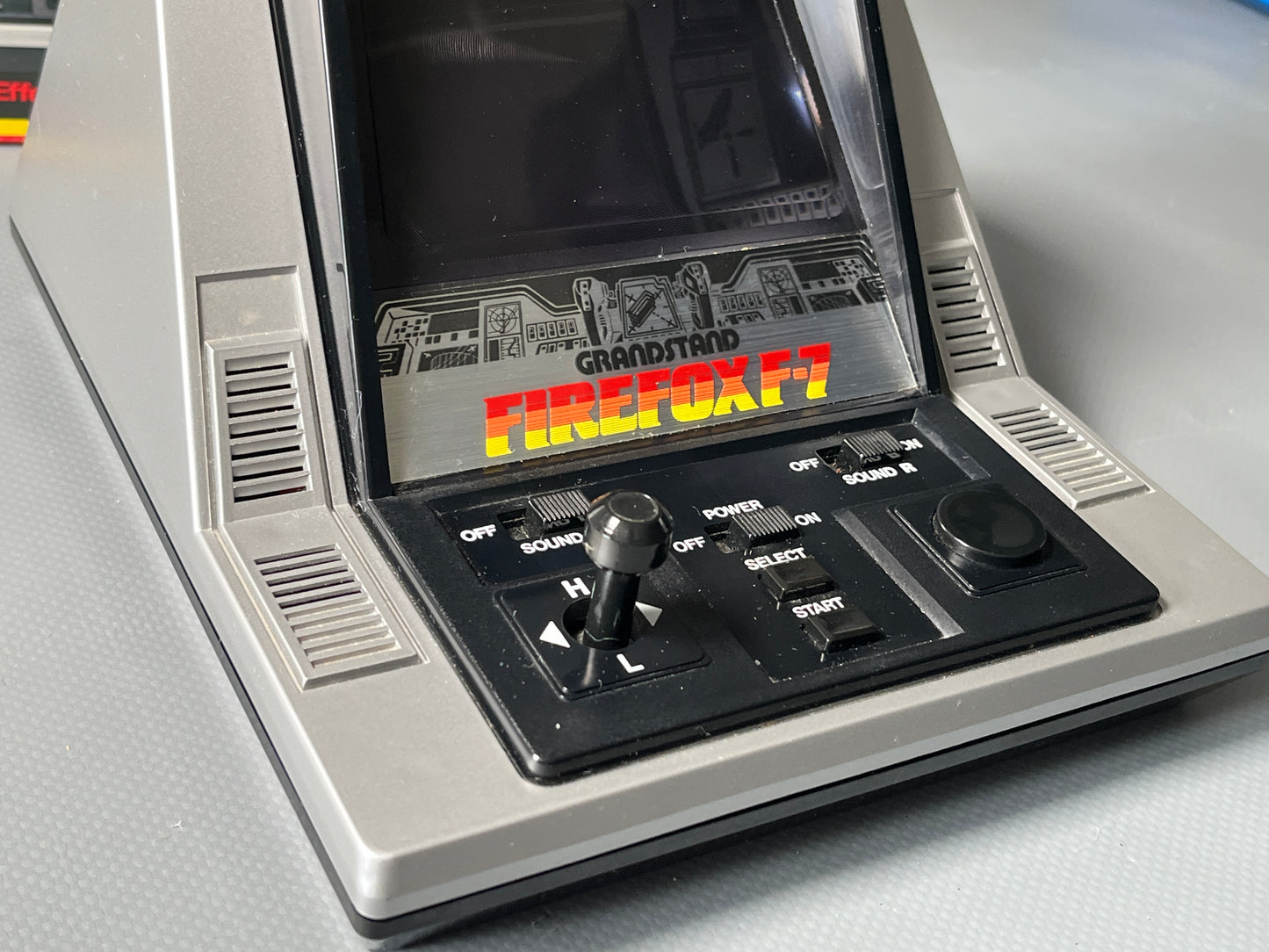 Grandstand Firefox F-7 Vintage Tabletop Game Boxed