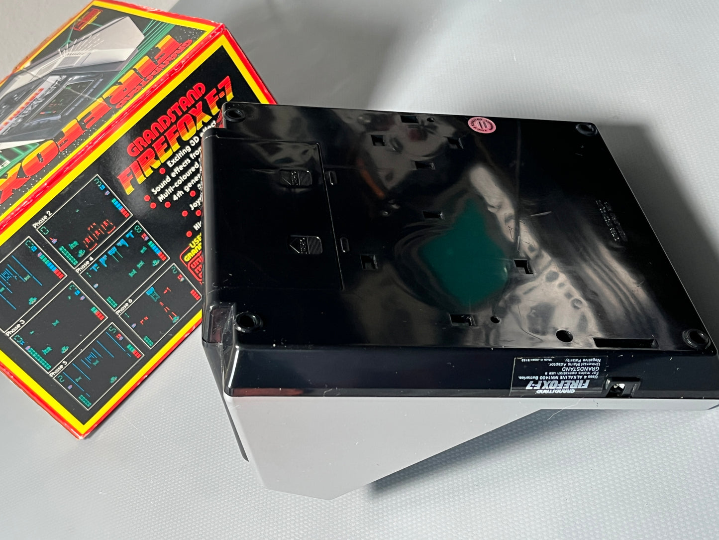 Grandstand Firefox F-7 Vintage Tabletop Game Boxed