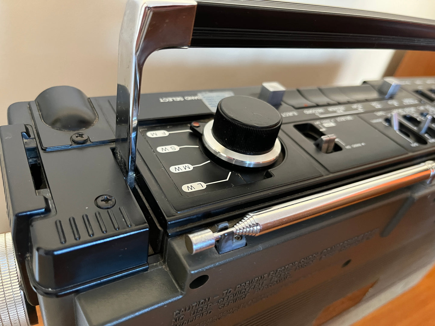 JVC 9475LSB Radio Cassette. 1970s Boombox