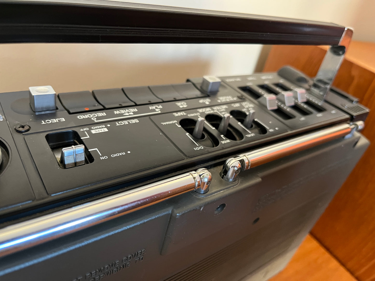 JVC 9475LSB Radio Cassette. 1970s Boombox