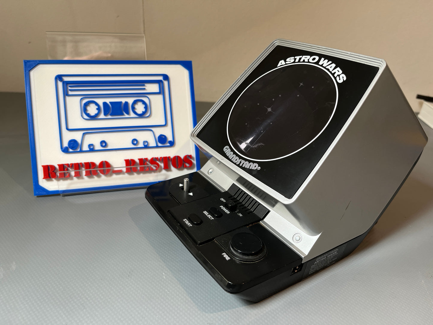 Astro Wars Grandstand Vintage Tabletop Game