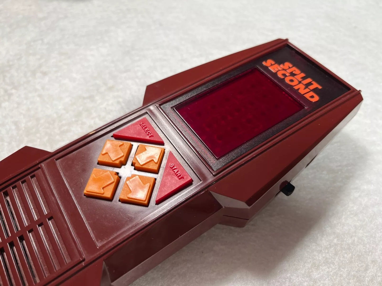 Split Second Palitoy Handheld Electronic Game with Box & Instructions