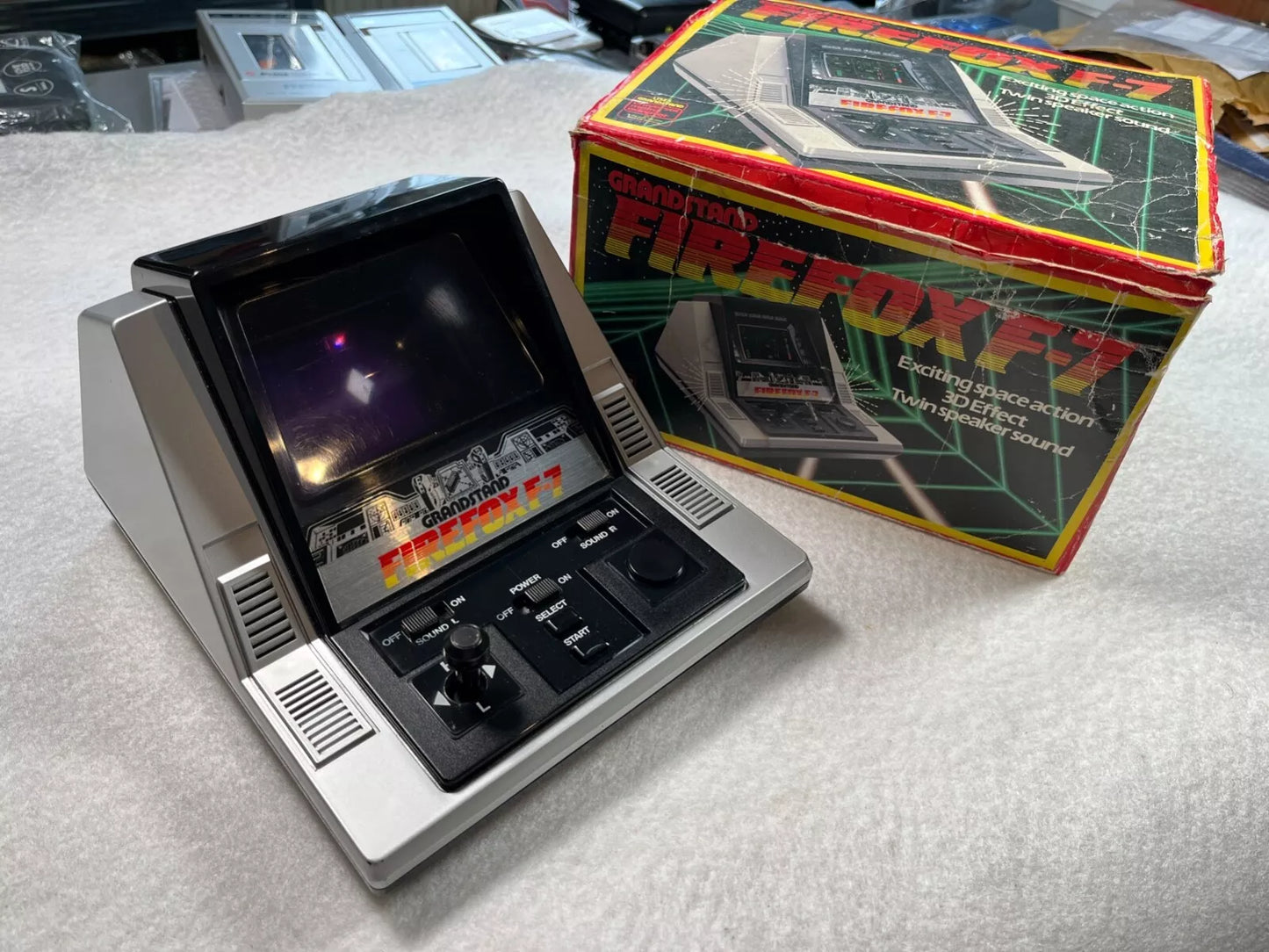 Firefox F-7 Grandstand Tabletop Electronic Game Boxed