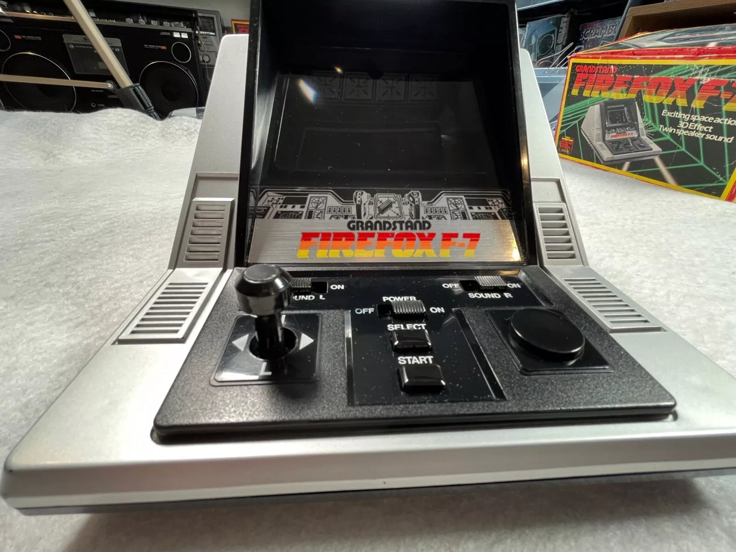 Firefox F-7 Grandstand Tabletop Electronic Game Boxed