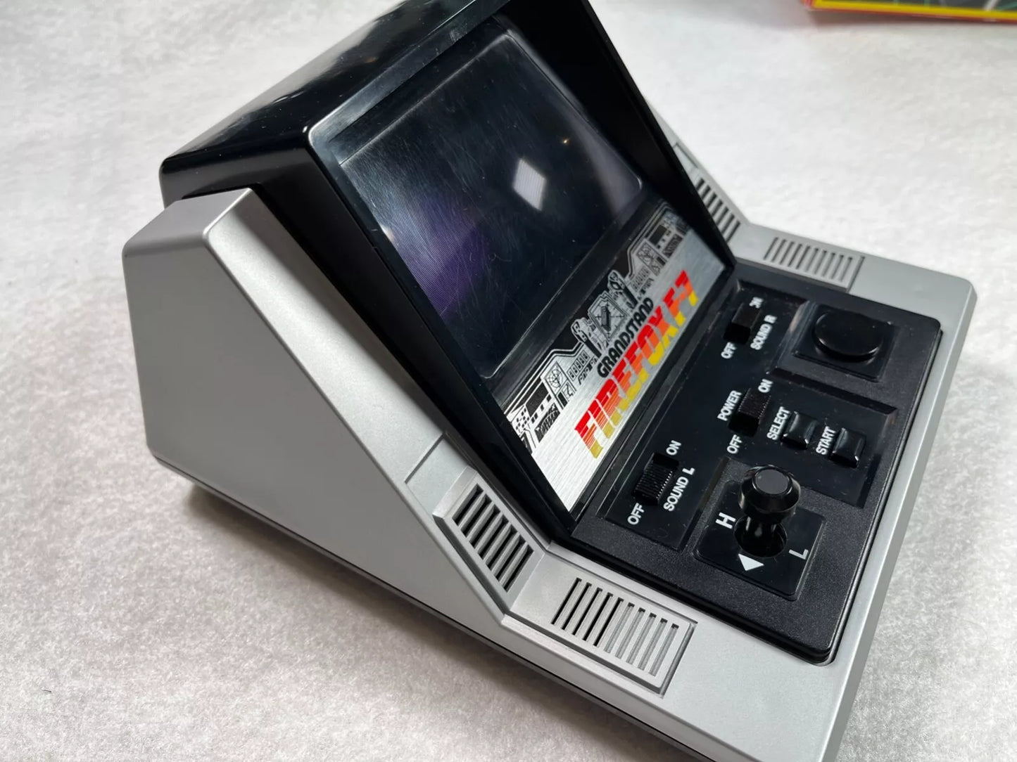 Firefox F-7 Grandstand Tabletop Electronic Game Boxed with Instructions