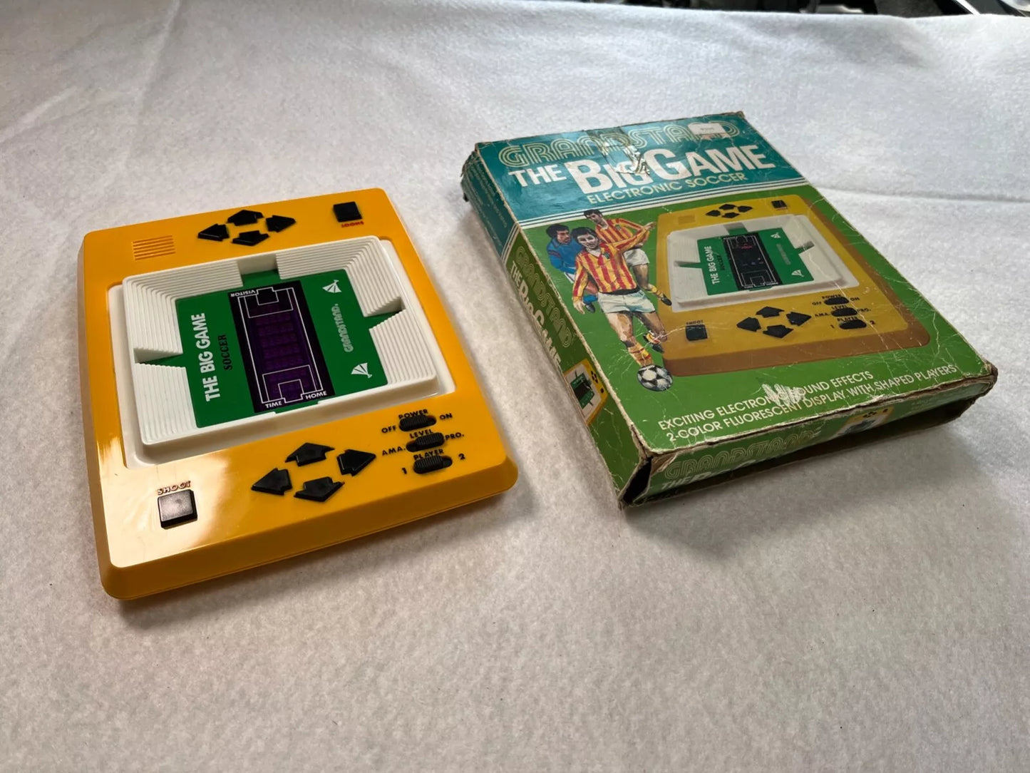 The Big Game Grandstand Tabletop Electronic Game Boxed