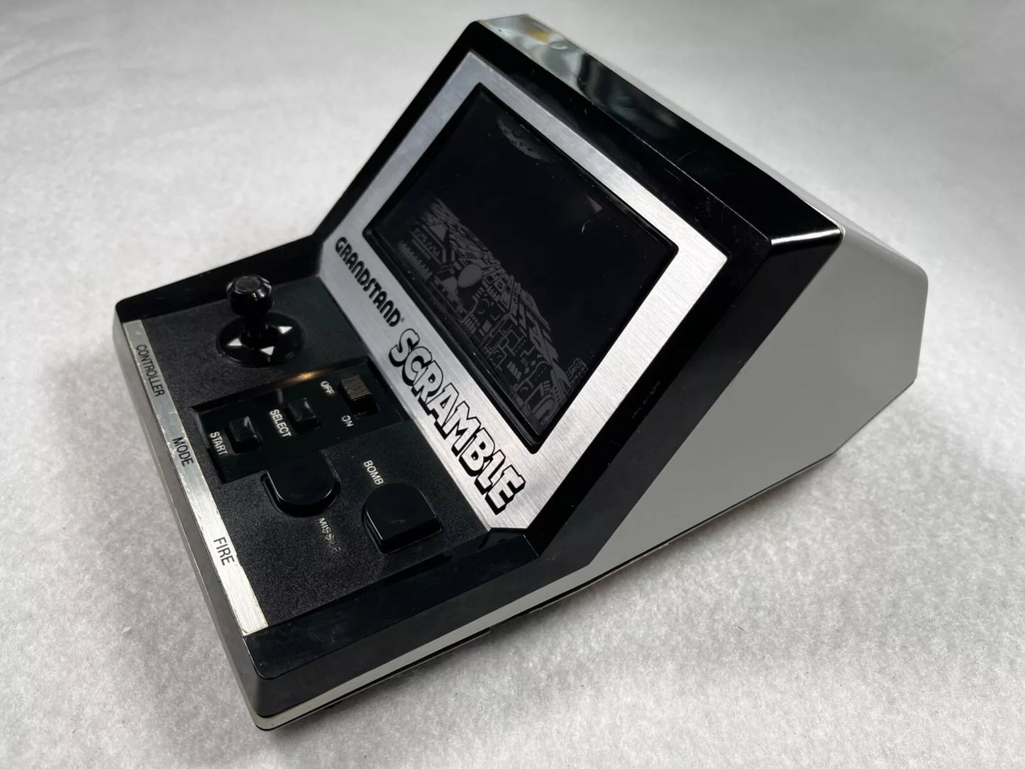 Scramble Grandstand Tabletop Electronic Vintage Game