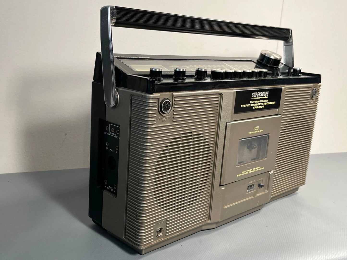 Marantz CRS-2104 Boombox Radio Cassette Superscope