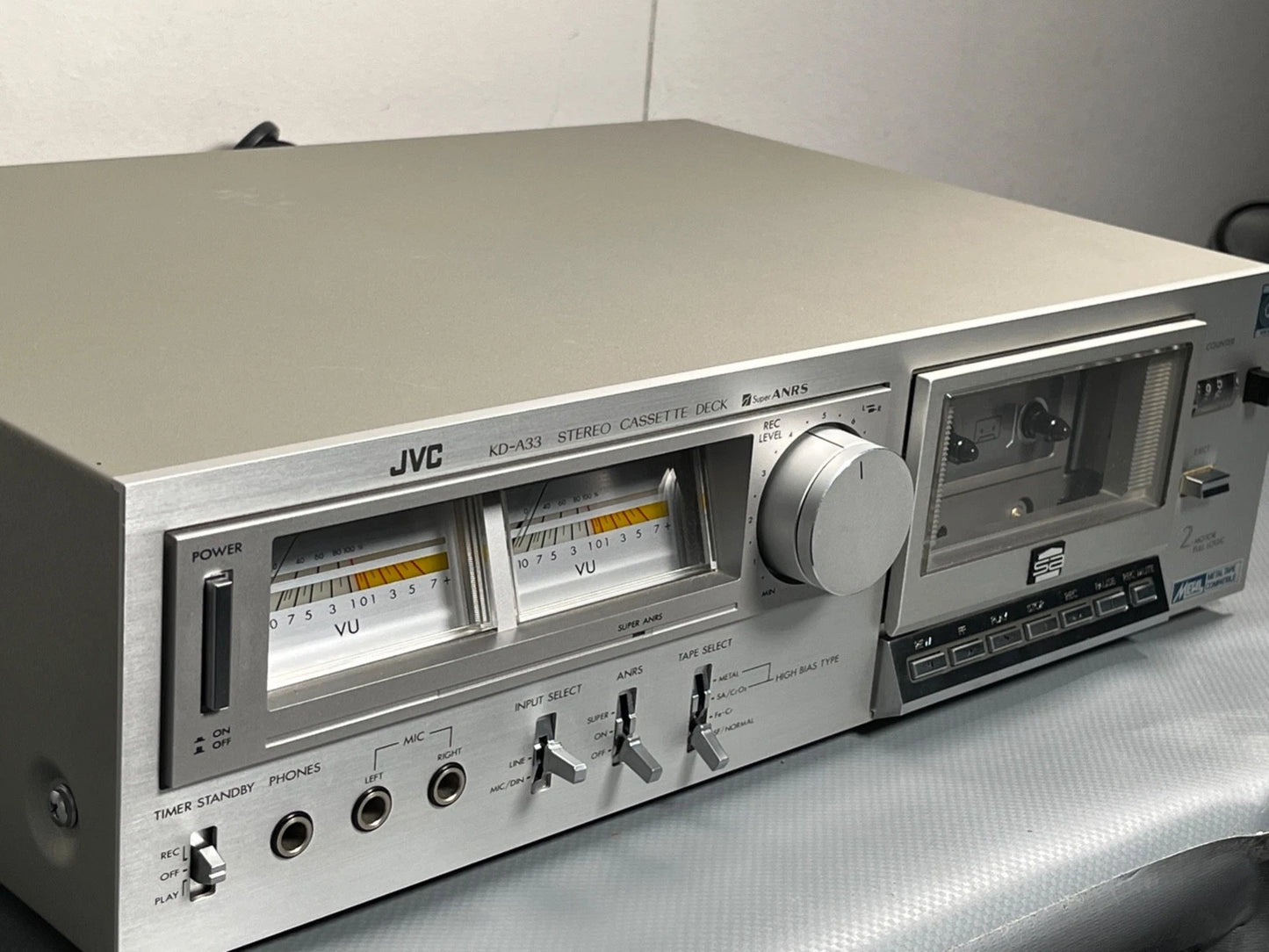 JVC KD-A33 Cassette Recorder