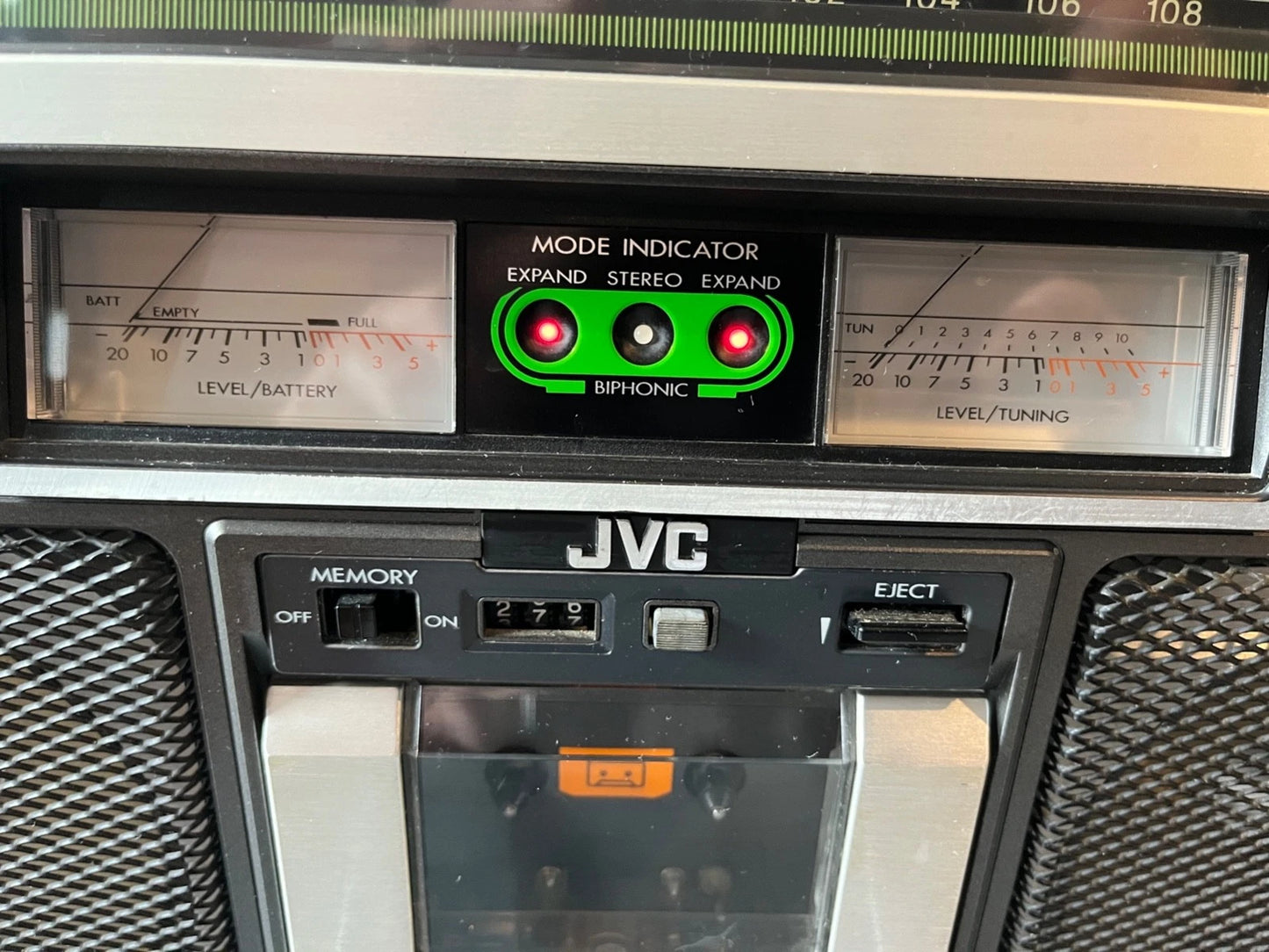 JVC RC-838 Boombox. Radio Cassette. SERVICED New belts etc. VGC! Rare