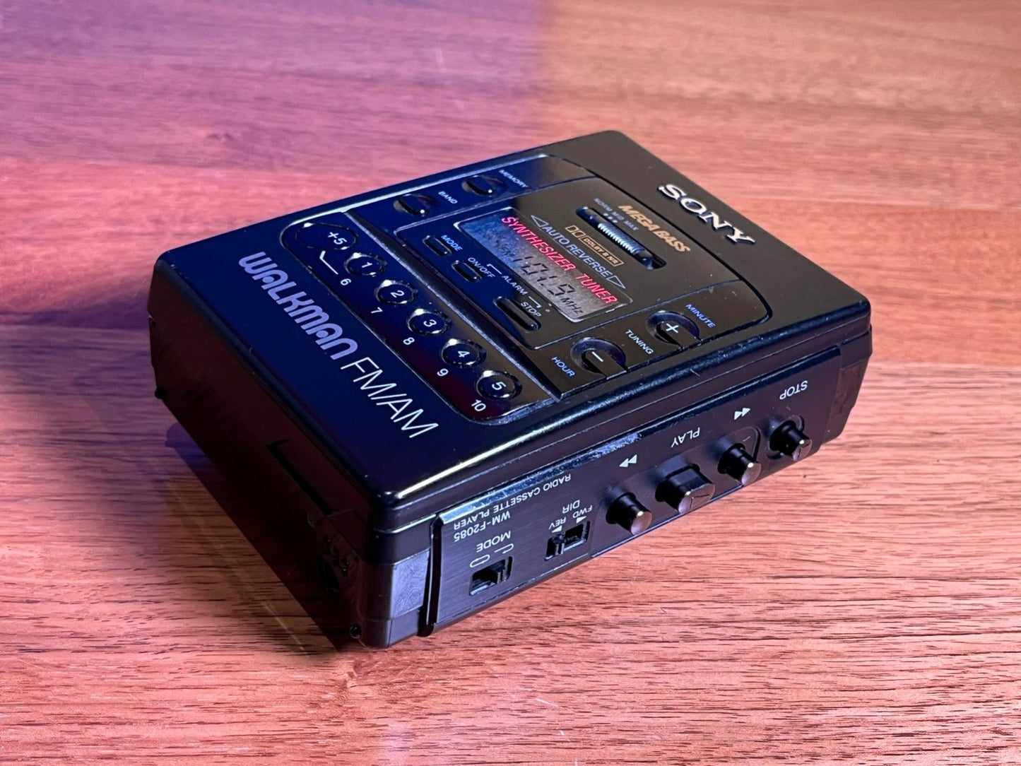 Sony Walkman Radio Cassette Stereo. New Belt. WM-F2085 Dolby Auto Reverse