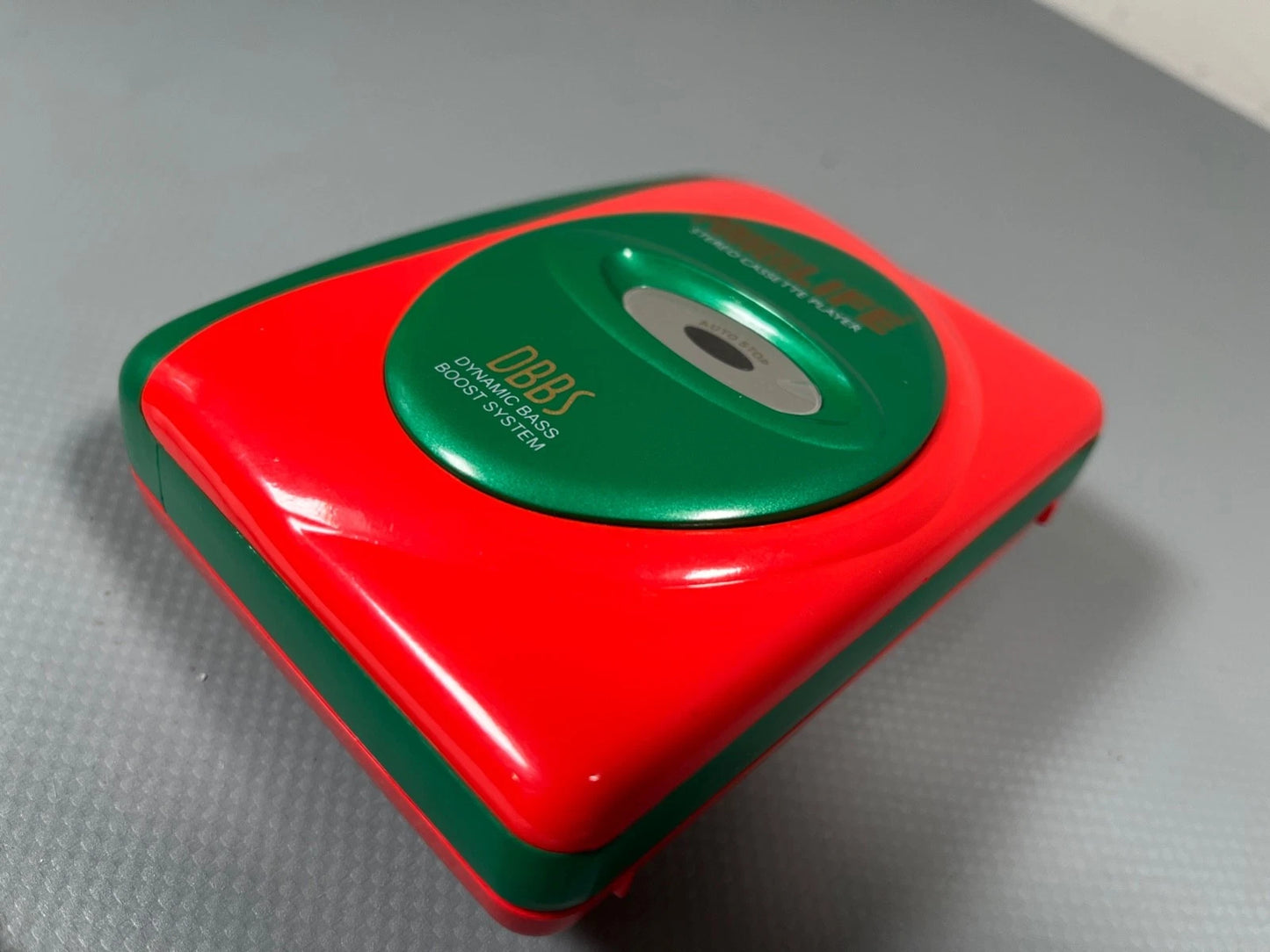 Powerlife Cassette Player Personal Stereo Walkman with Earbuds. Brand New. Bass Boost