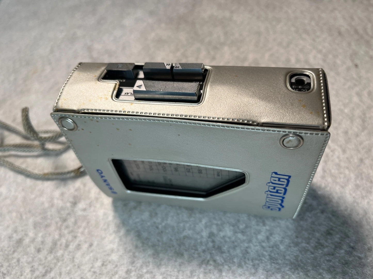 Sanyo MG34DT NEW BELT. Working Cassette Walkman. Radio Pack. Case. Dolby Metal
