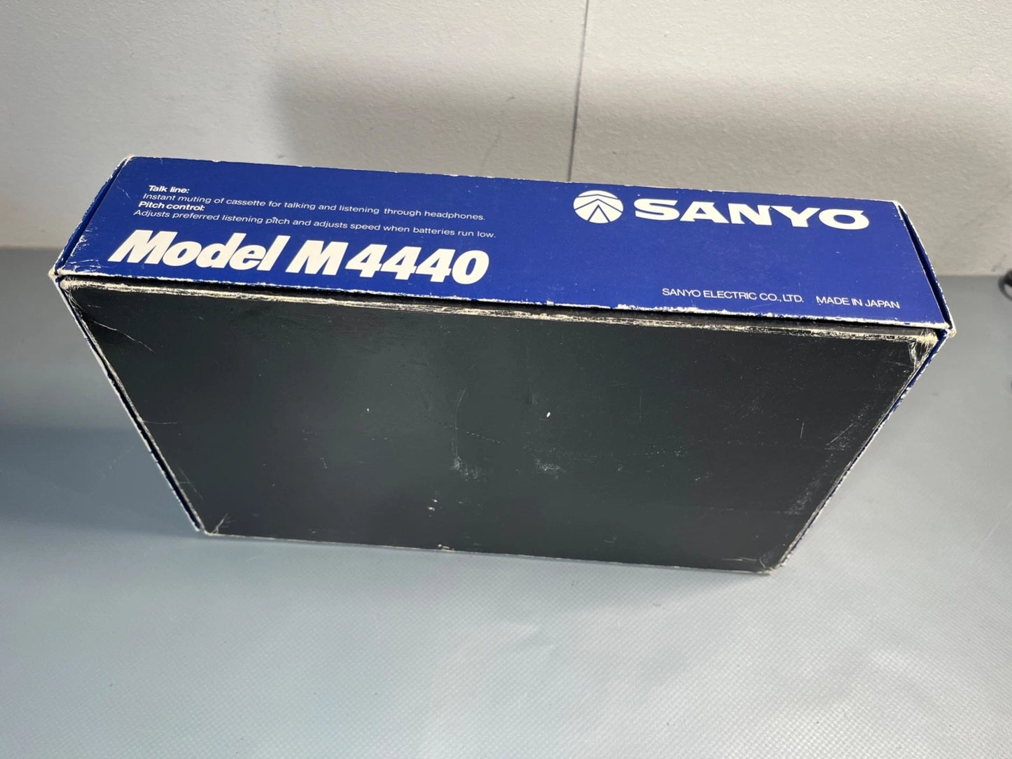 Sanyo M4440 Vintage Stereo Cassette Walkman, Boxed