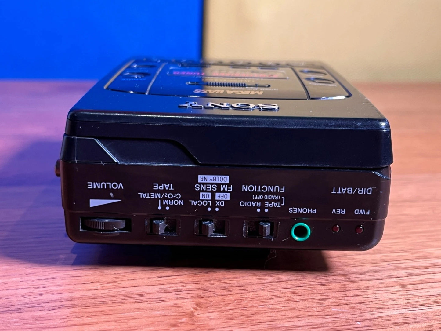 Sony Walkman Radio Cassette Stereo. New Belt. WM-F2085 Dolby Auto Reverse