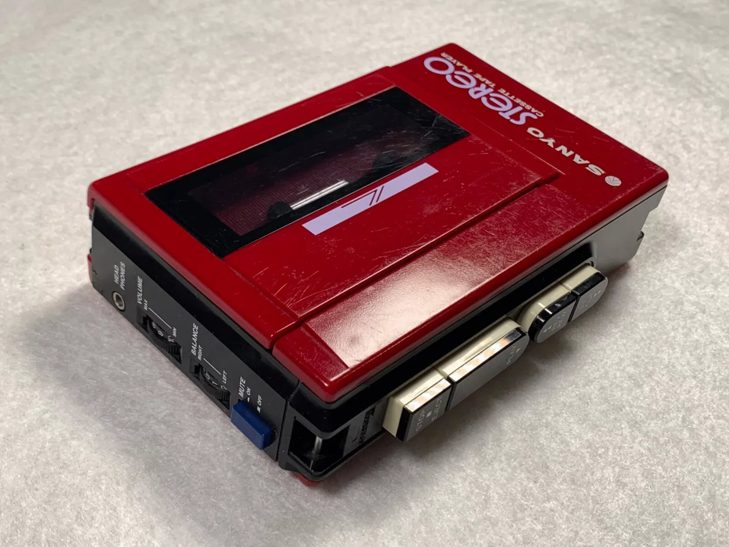Sanyo M3330 Walkman Personal Cassette Stereo