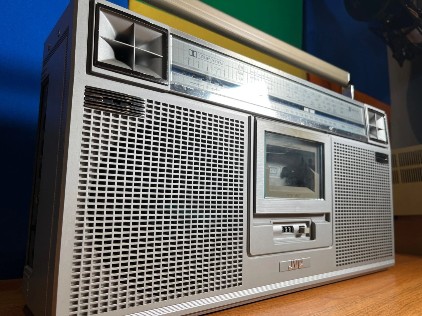 JVC RC-656 Boombox Radio Cassette. Biphonic