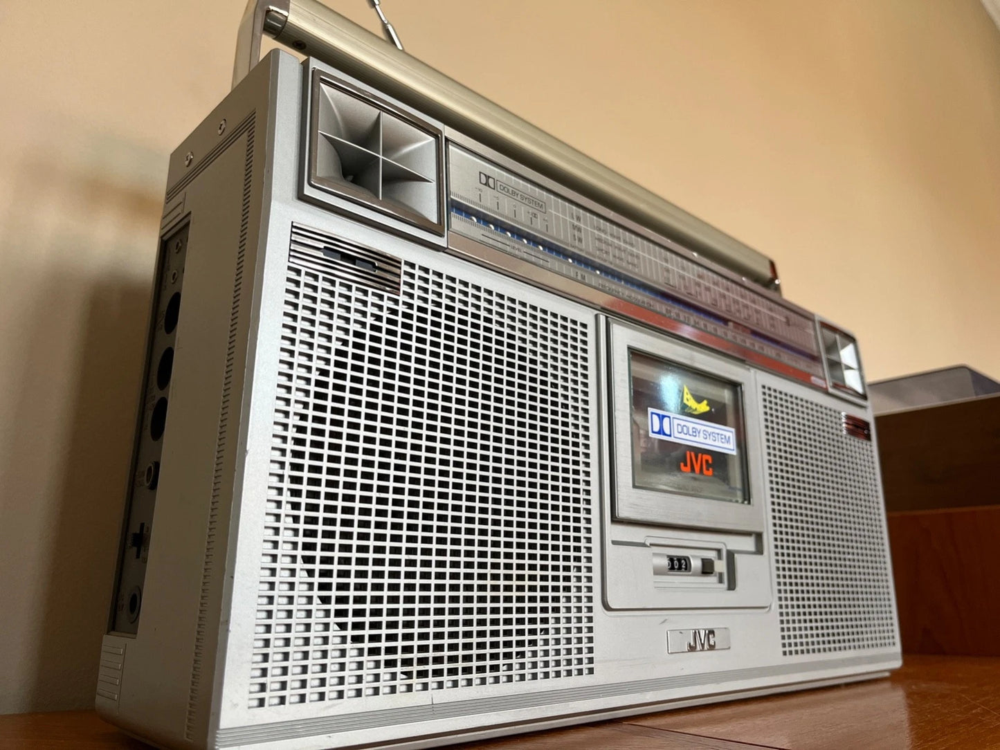 JVC RC-656 Boombox Radio Cassette. Biphonic