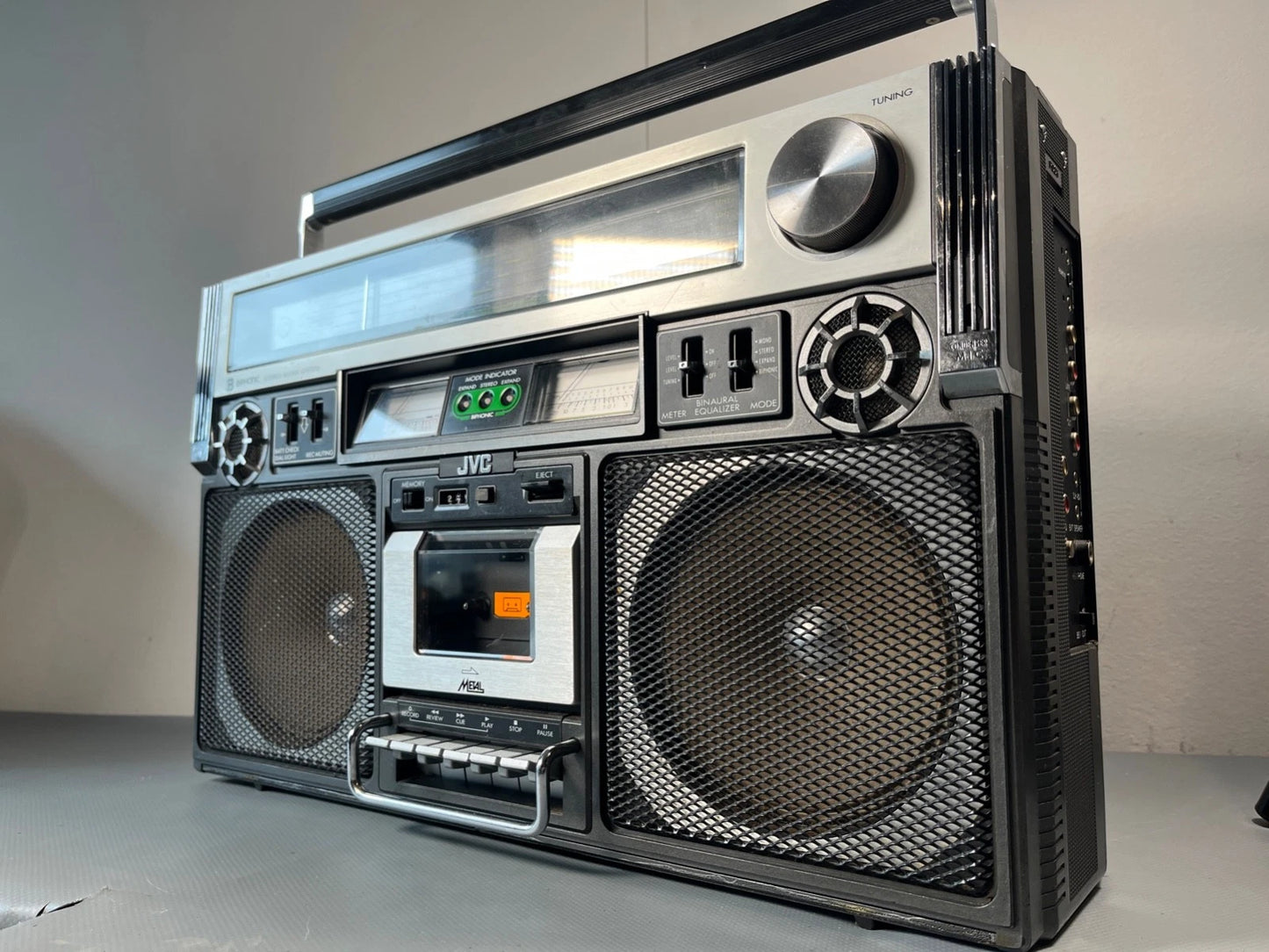 JVC RC-838 Boombox. Radio Cassette. SERVICED New belts etc. VGC! Rare