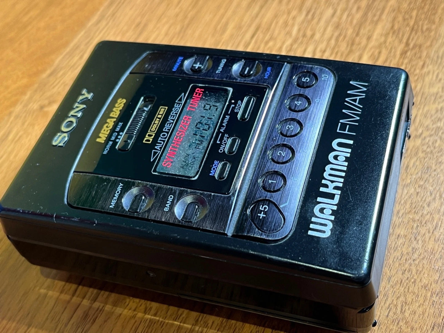 Sony Walkman Radio Cassette Stereo. New Belt. WM-F2085 Dolby Auto Reverse