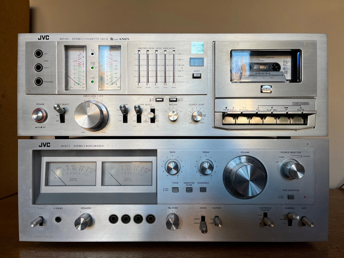 JVC KD-65 Cassette Recorder.