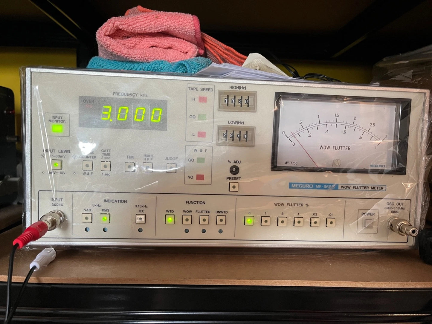 Boombox. Sharp GF-555 NEW BELTS, PINCH ROLLERS etc. 1980s Radio Cassette