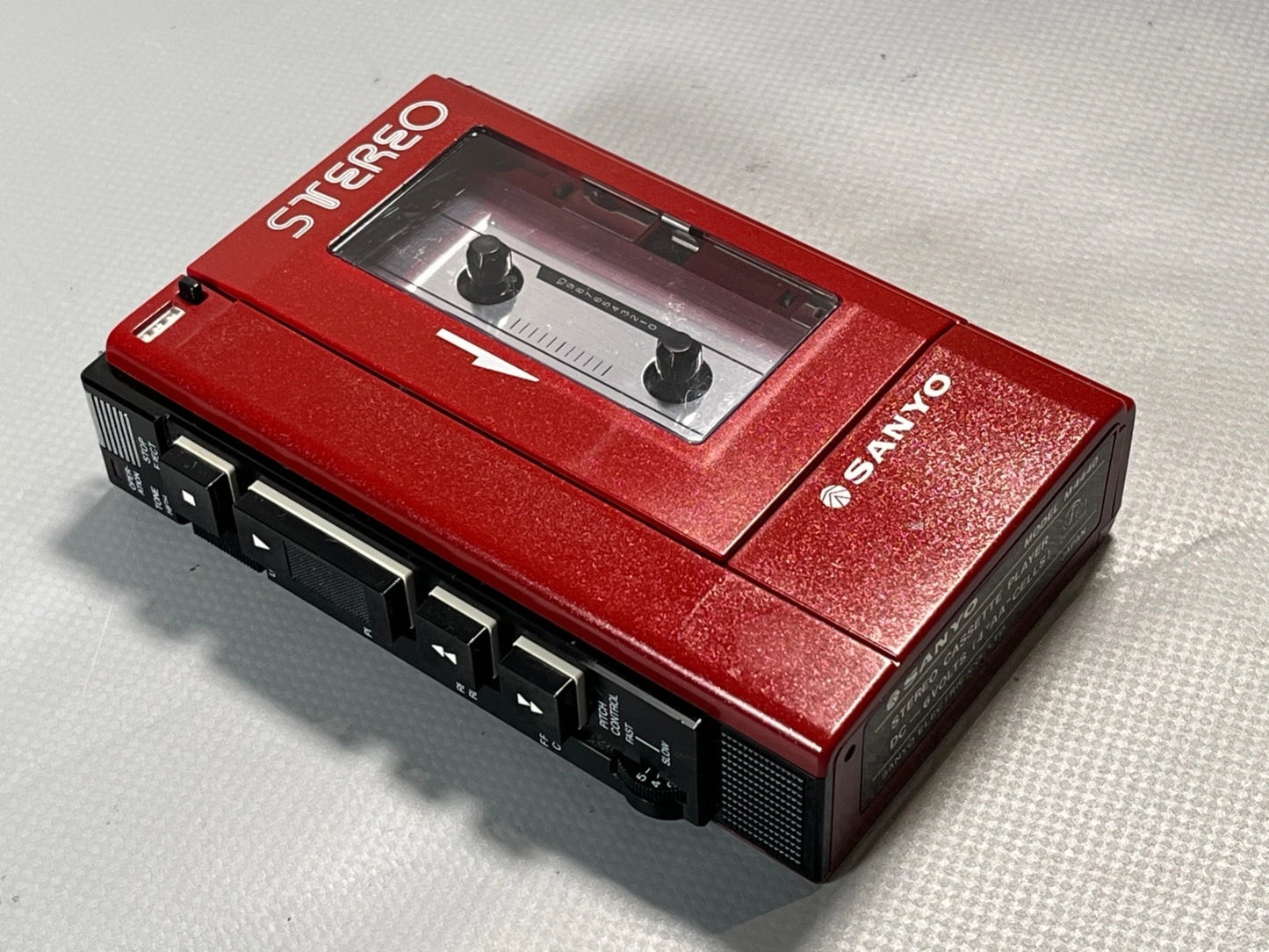 Sanyo M4440 Vintage Stereo Cassette Walkman, Boxed