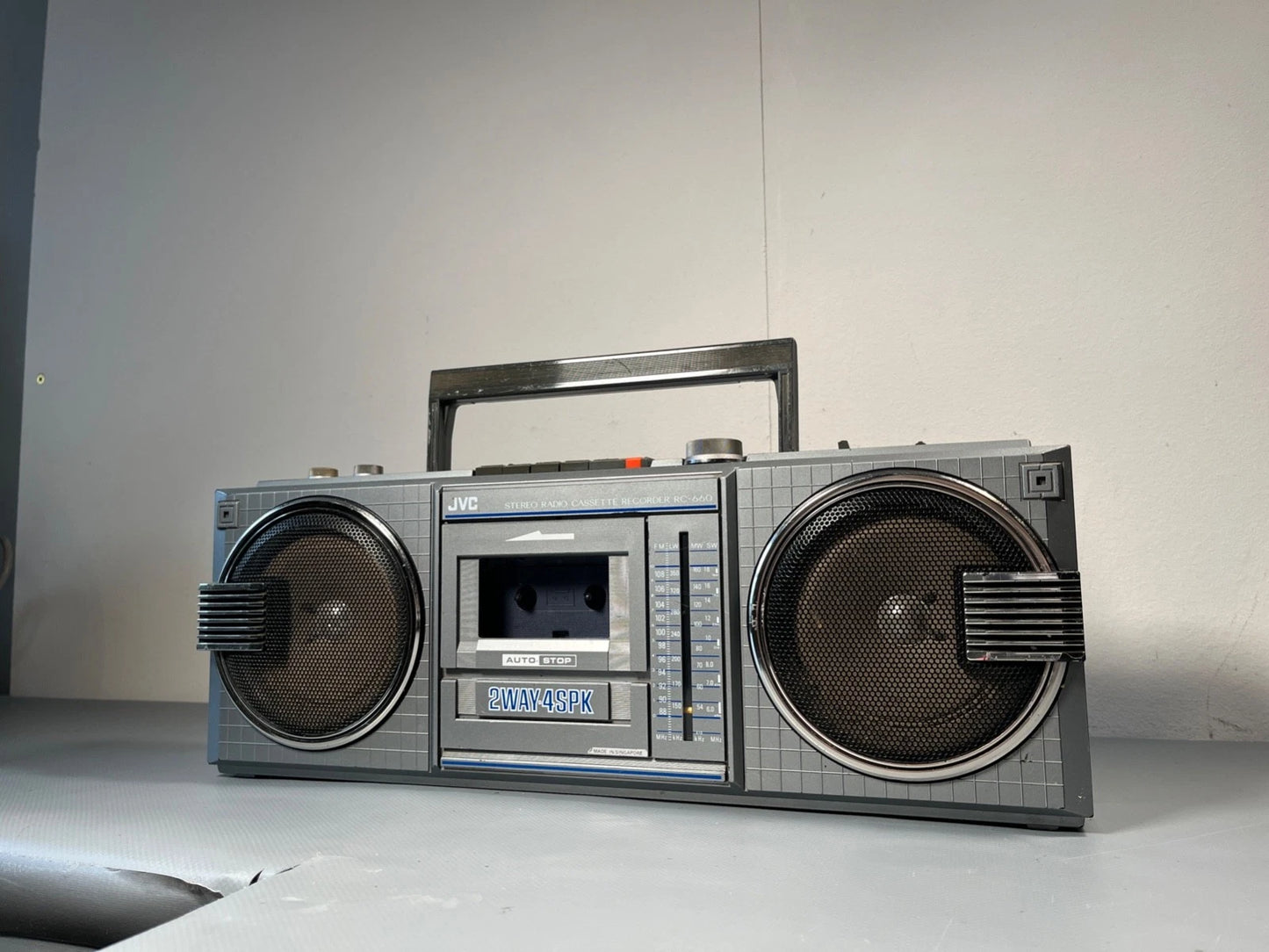 JVC RC-660 Boombox Radio Cassette