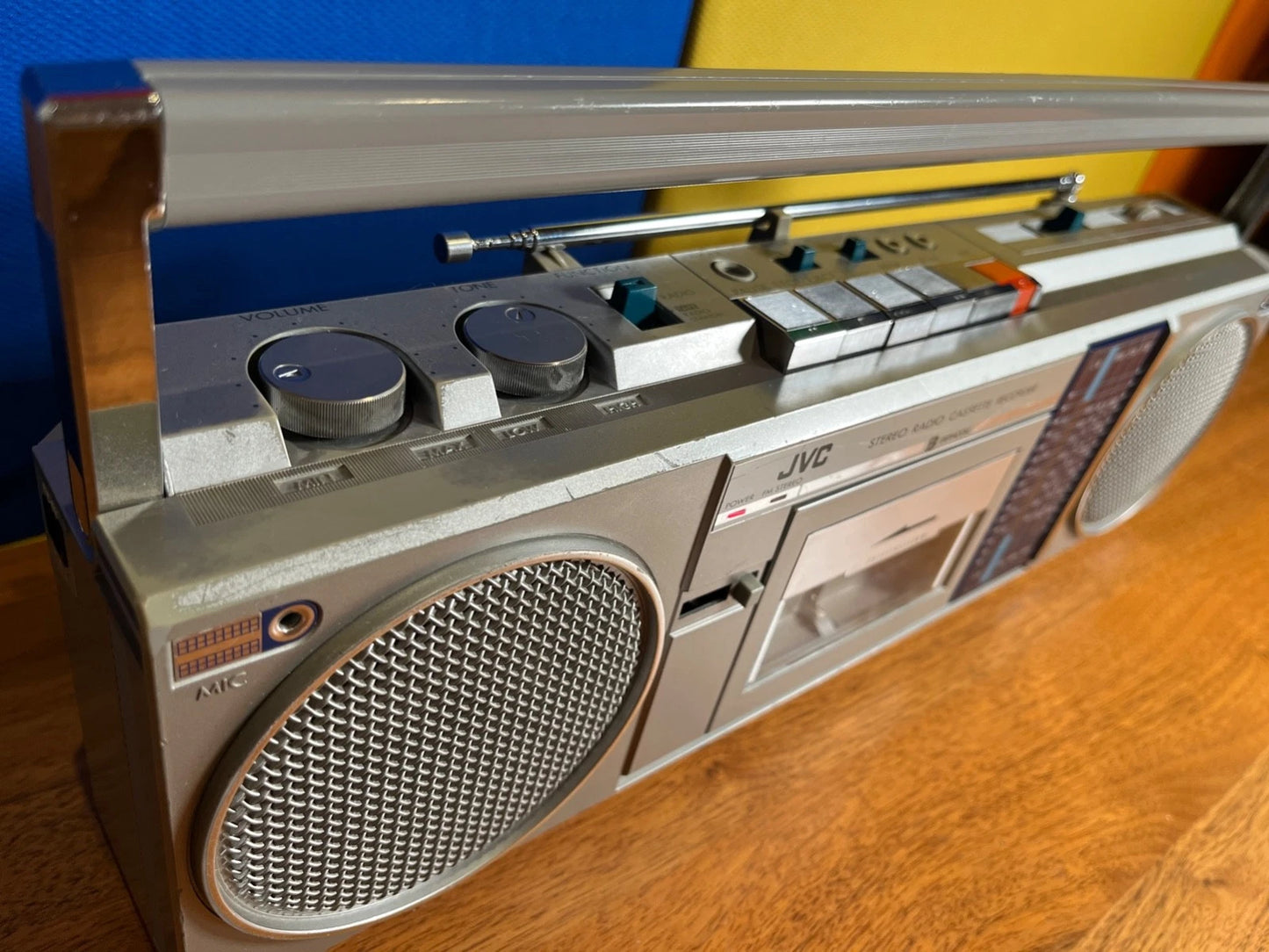JVC RC-S40LB Boombox, Radio Cassette Recorder