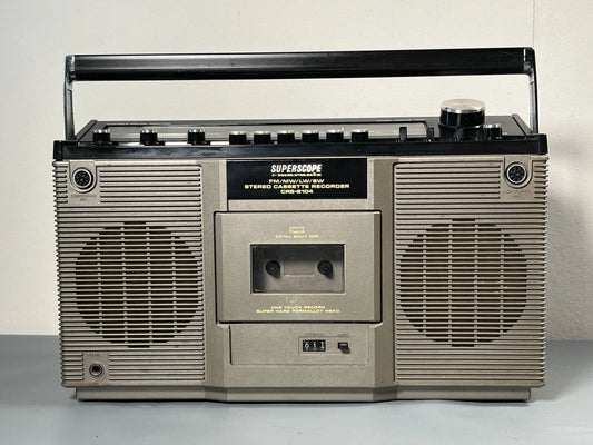 Marantz CRS-2104 Boombox Radio Cassette Superscope
