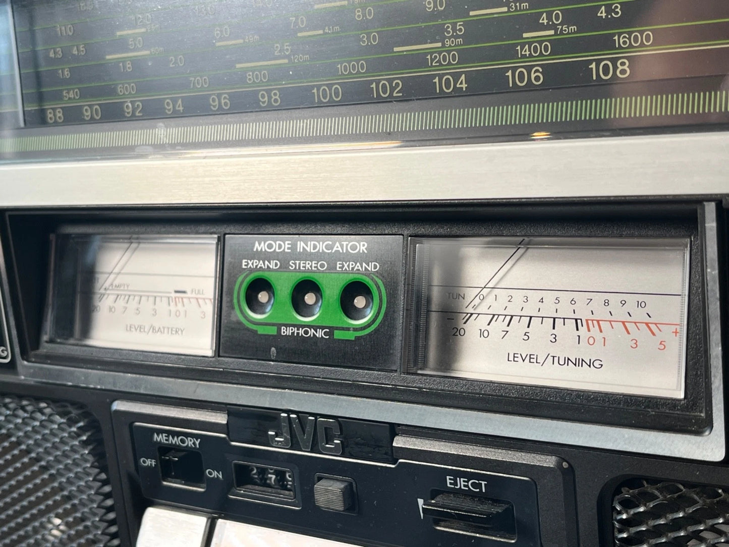 JVC RC-838 Boombox. Radio Cassette. SERVICED New belts etc. VGC! Rare