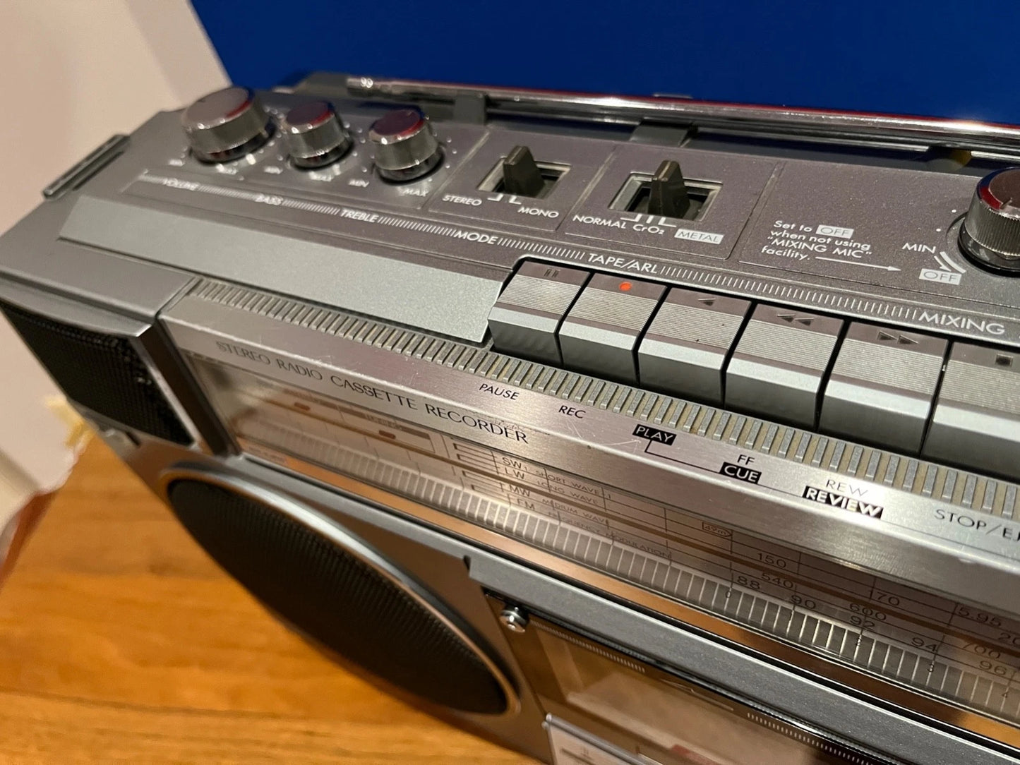 JVC RC-M50 Boombox. Radio Cassette.