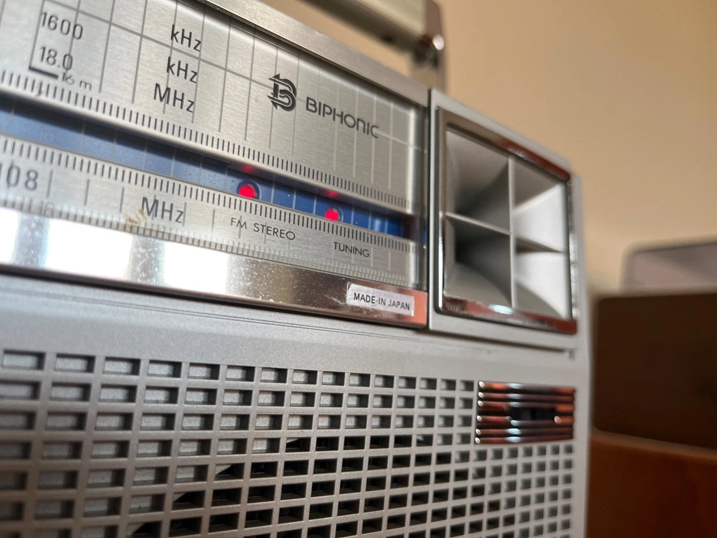 JVC RC-656 Boombox Radio Cassette. Biphonic