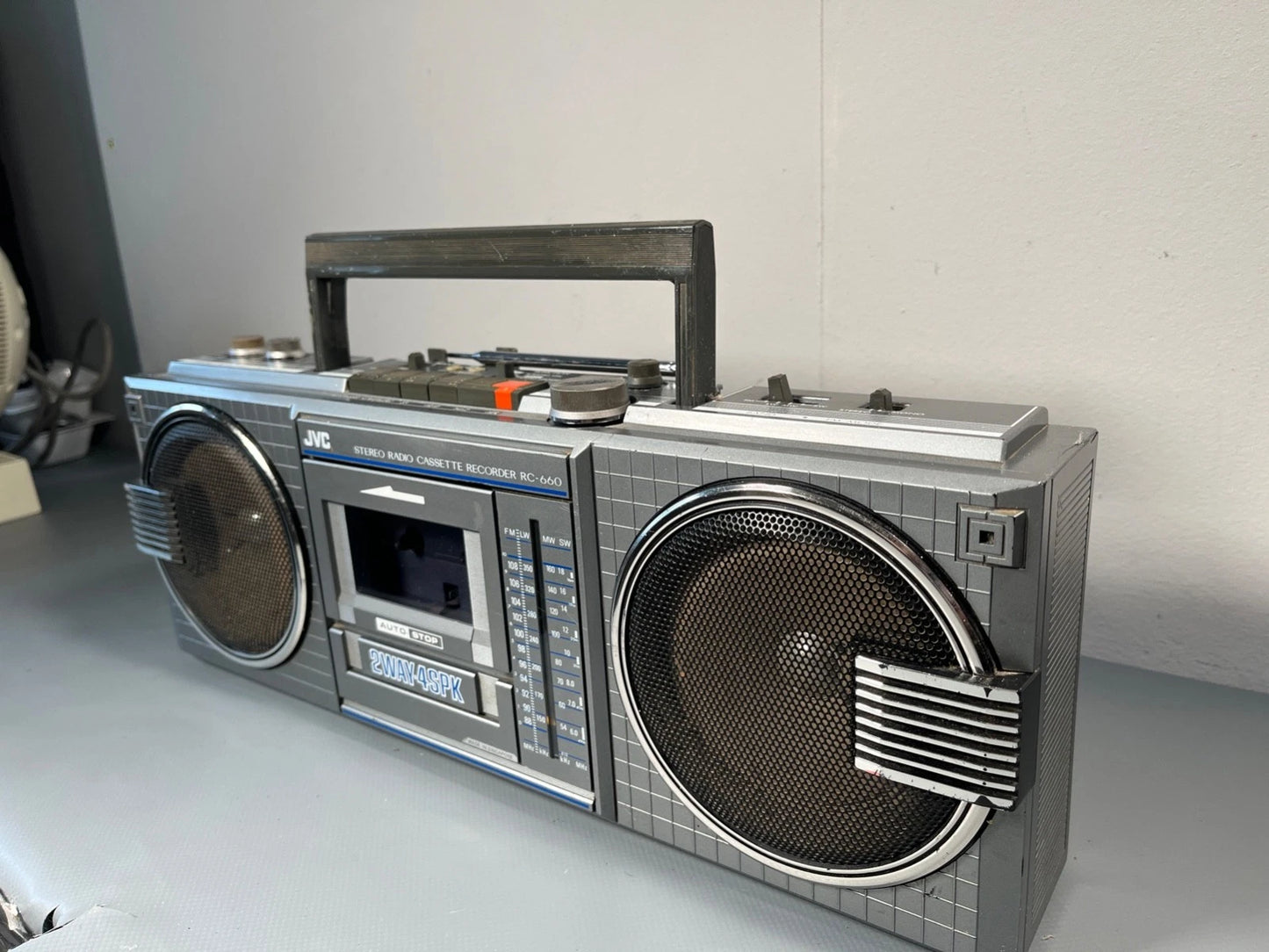JVC RC-660 Boombox Radio Cassette