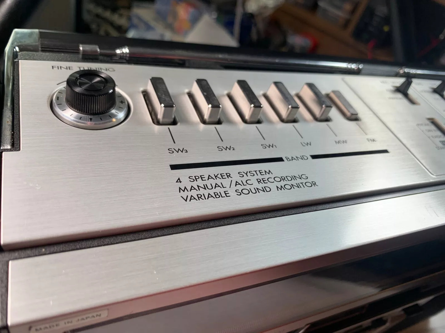 JVC RC-838 Boombox Radio Cassette