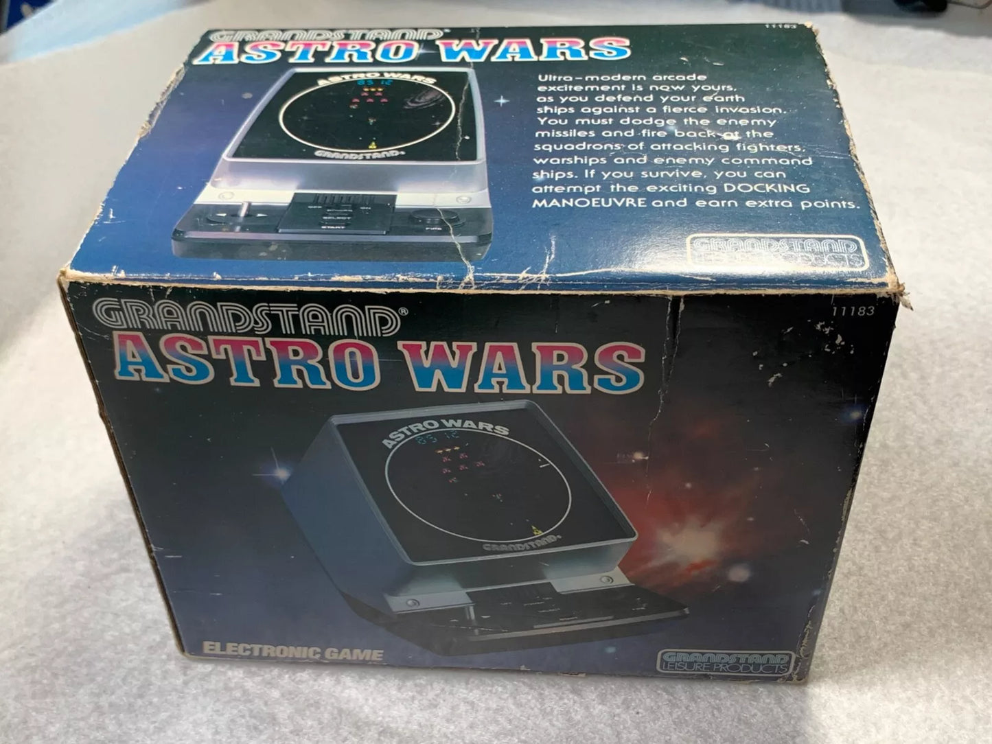 Astro Wars Grandstand Handheld Game with Box & Instructions