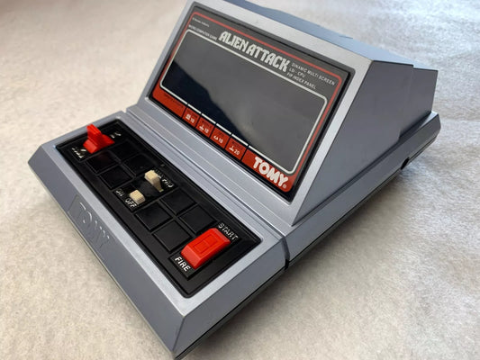 Alien Attack Tomy VFD Tabletop Electronic Game