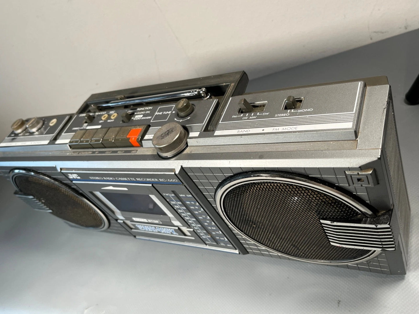 JVC RC-660 Boombox Radio Cassette